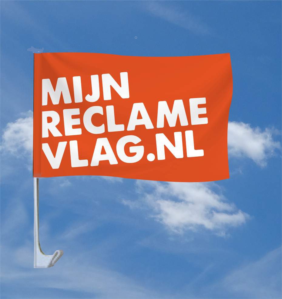 reinigen Manie Trunk bibliotheek Autovlaggetjes bedrukken? | Makkelijk & goedkoop bij Mijnreclamevlag.nl!